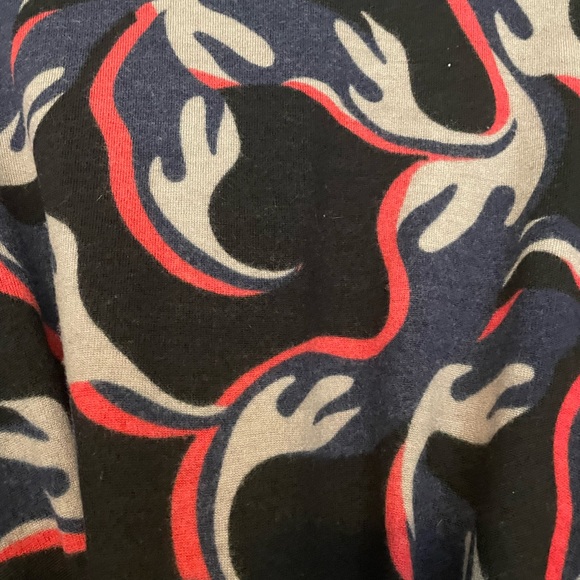 DVF Multicolor Sweater Wrap Dress, SZ 12 - Picture 2 of 4